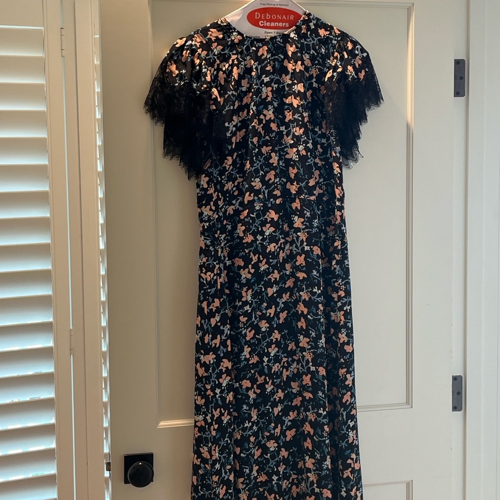 Ulla Johnson floral silk dress